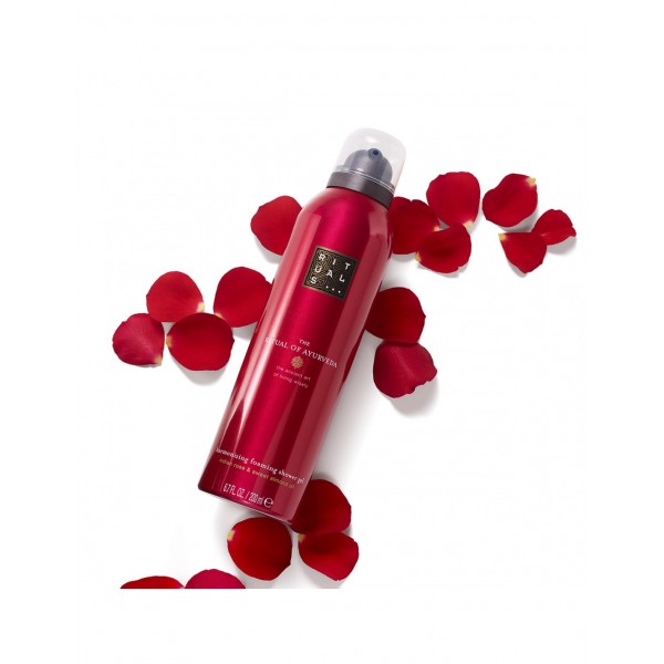 THE RITUAL OF AYURVEDA FOAMING SHOWER...