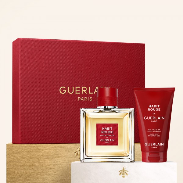 SET HABIT ROUGE EAU DE TOILETTE